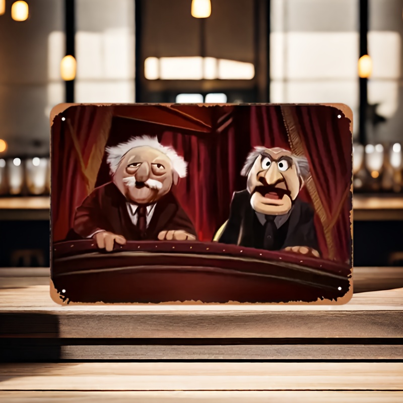 Home Bar Cafe - Statler & Waldorf Arte de pared