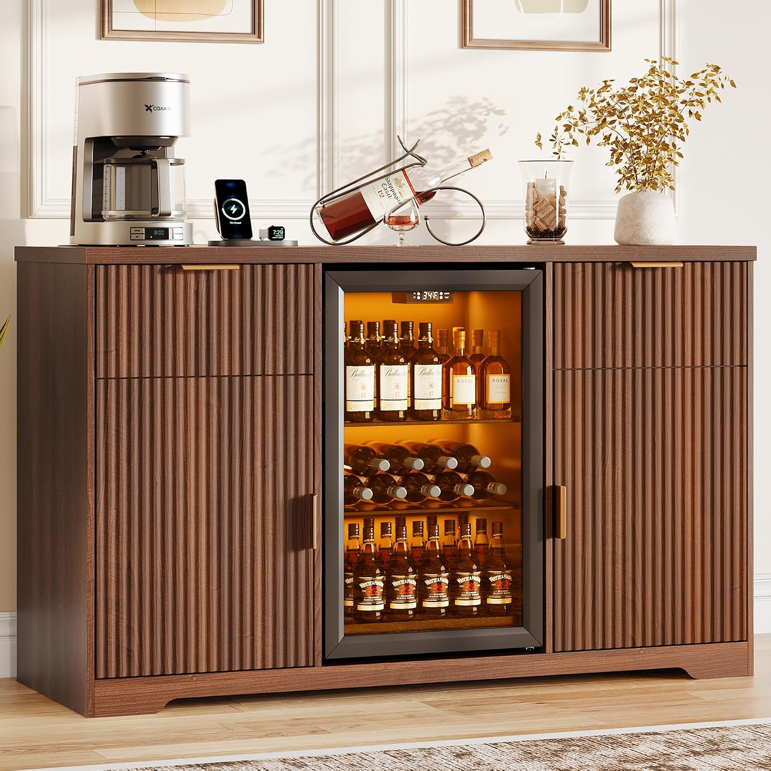 Home Bar And Fridge - Mueble Bar de 55