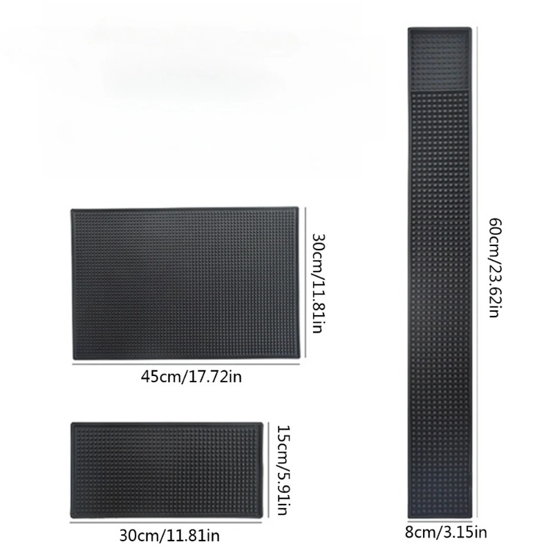 Bar Mat Rubber - Tapete de barra de goma, tapete