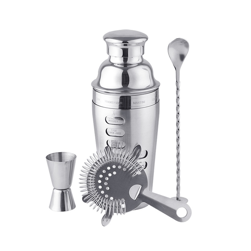 Boston Shaker Set - Juego de Coctelera Boston de 4