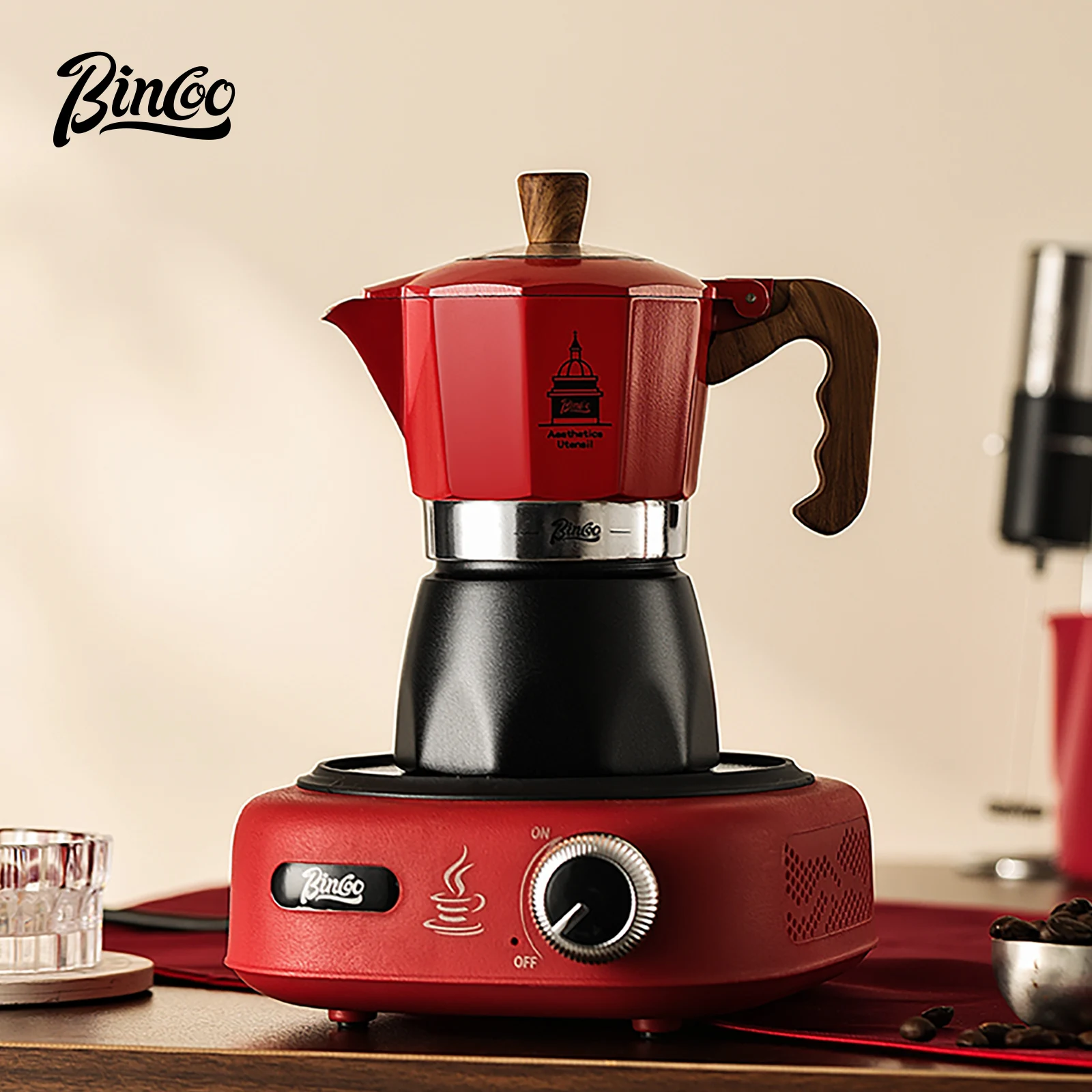 Bincoo-café Moka de doble válv - Home Barista reseña y precio