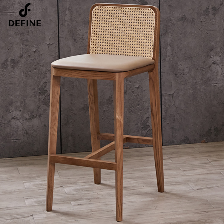 Silla de Bar de Ratán Estadoun - Home Bar Stools reseña y precio