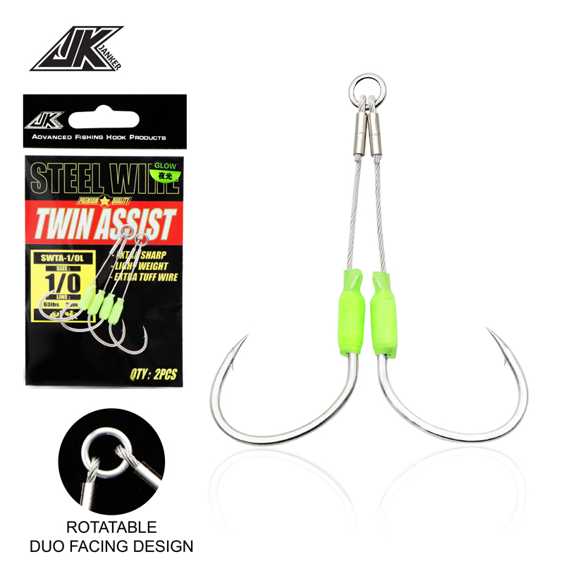 Anzuelo de pesca de mar JK, 5  - Jigger Double Sided reseña y precio