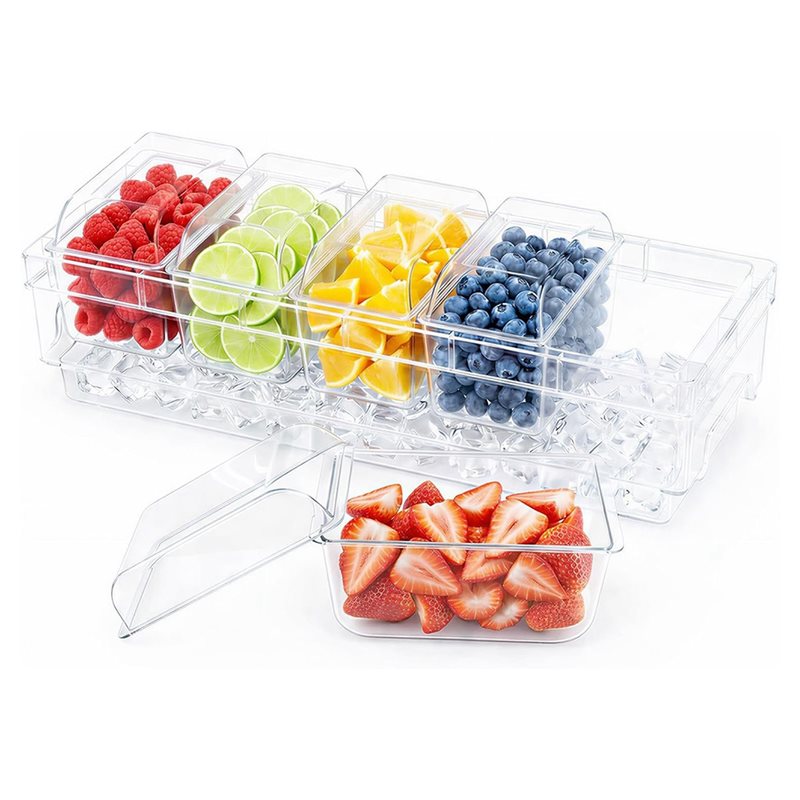 DTA4 - Para Suministros de Bar - Garnish Tray Set reseña y precio