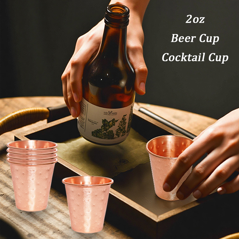 Juego de 4/6 tazas de cerveza  - Mule Copper Mug reseña y precio