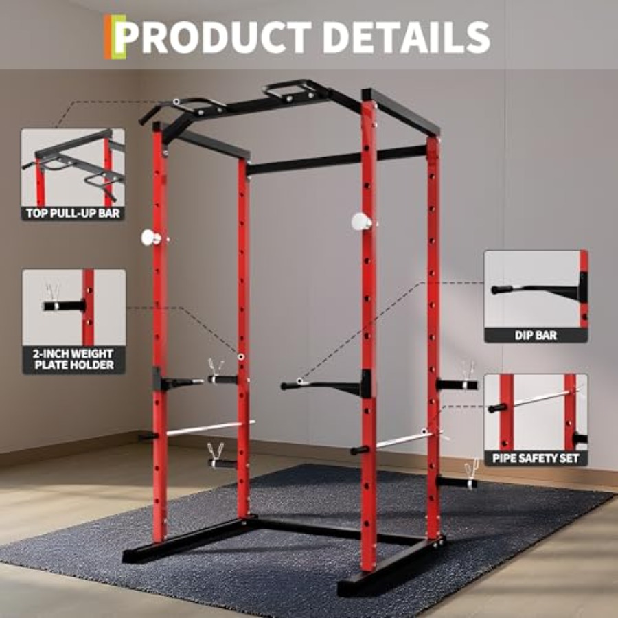 Jaula de potencia de alta resi - Home Bar And Gym reseña y precio
