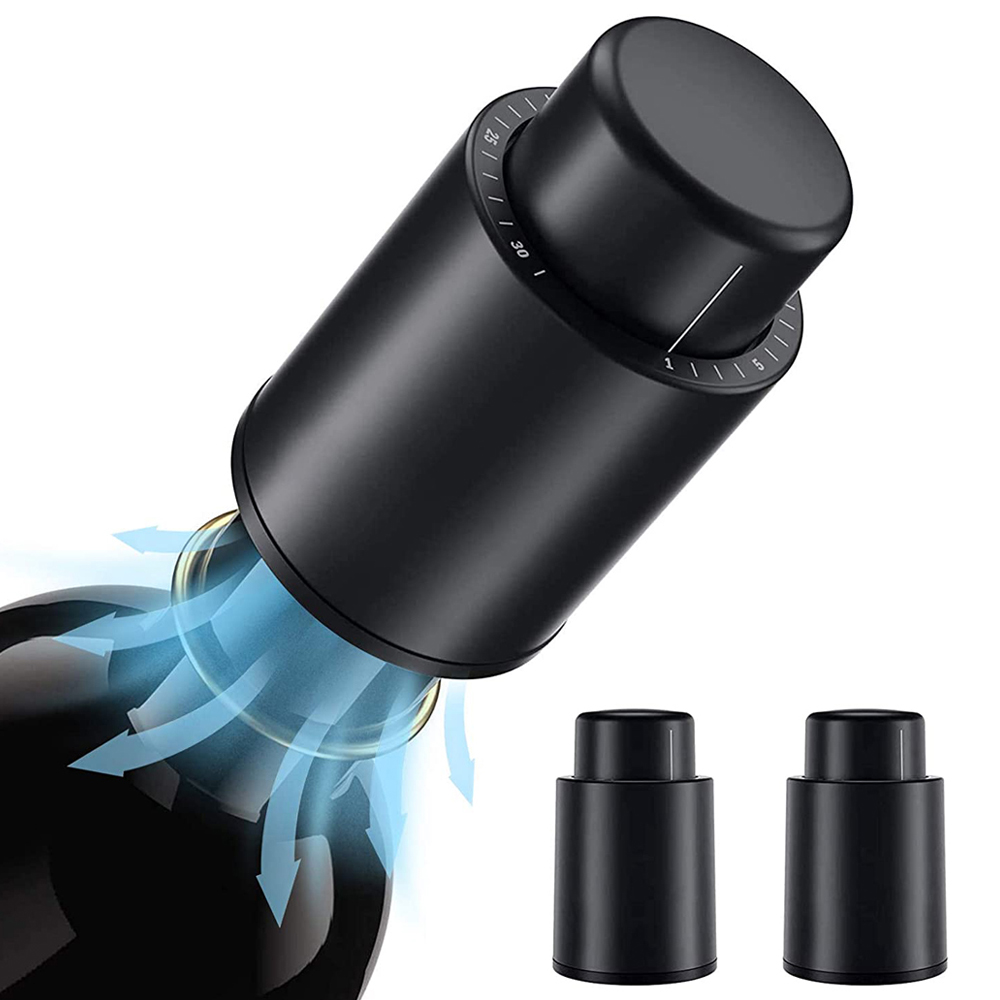 Tapón de botella de vino al va - Wine Preservation Pump reseña y precio