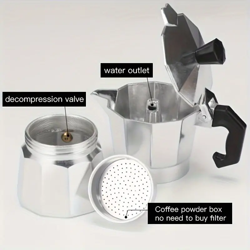 Cafetera Moka Clásica de Alumi - Home Barista reseña y precio