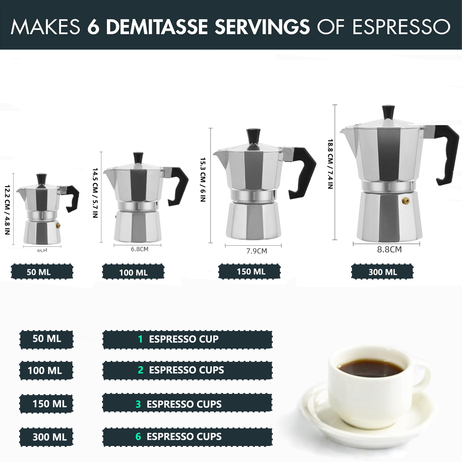 Cafetera Moka Clásica de Alumi - Home Barista reseña y precio