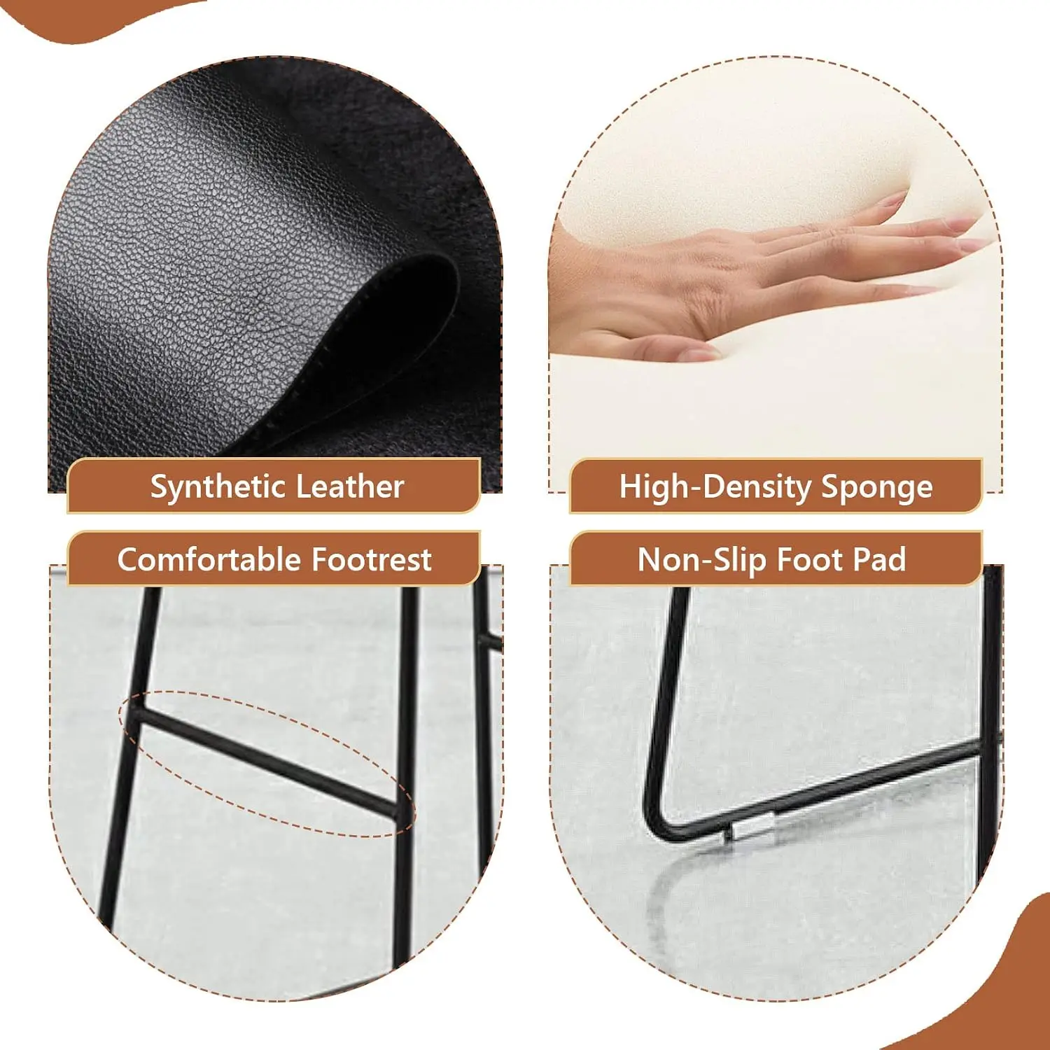 Taburetes de Bar Industriales  - Home Bar Stools reseña y precio