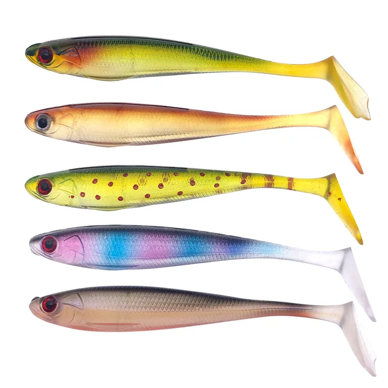 7 unids/set cebo suave de sili - Jigger Double Sided reseña y precio