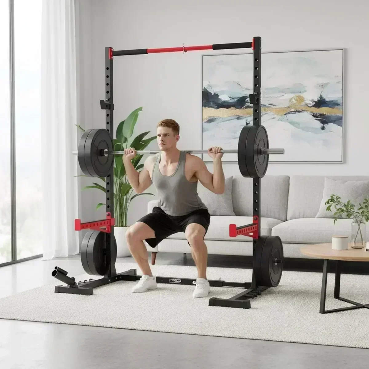 Rack de Sentadillas Ajustable  - Home Bar And Gym reseña y precio