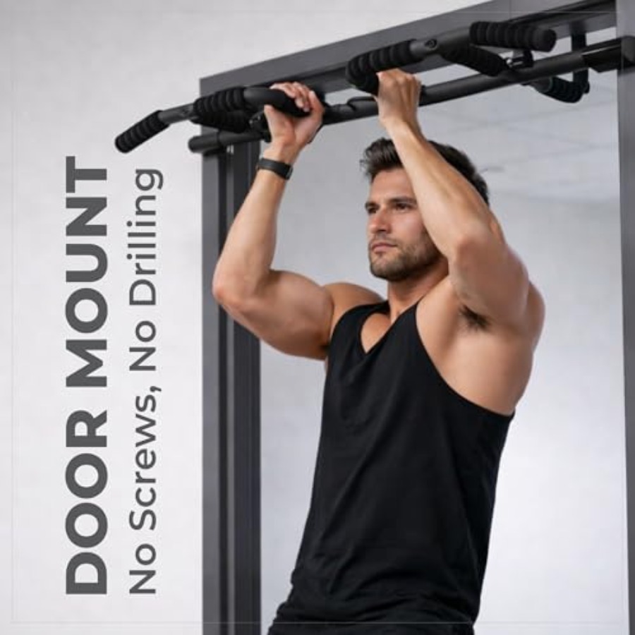 Barra de dominadas para puerta - Home Bar And Gym reseña y precio