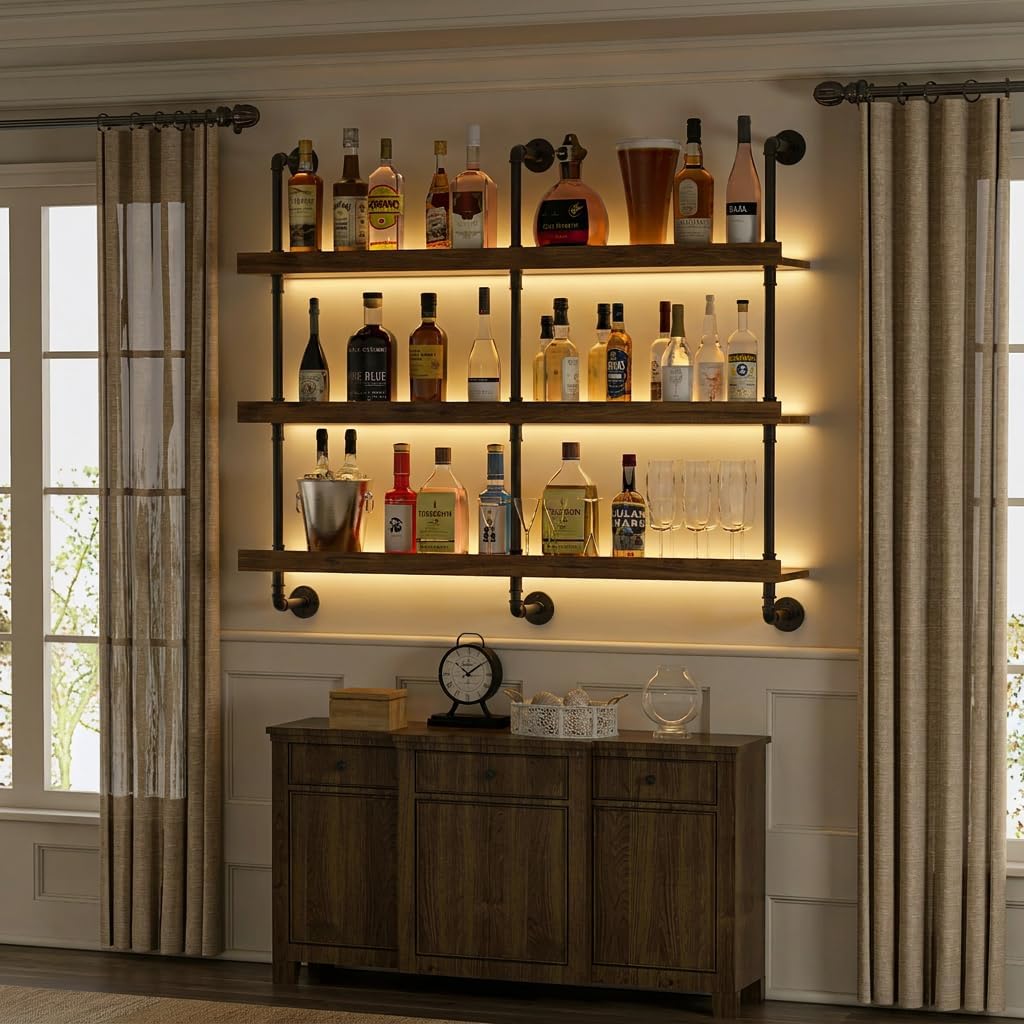 Estante para vinos montado en  - Home Bar Stand reseña y precio