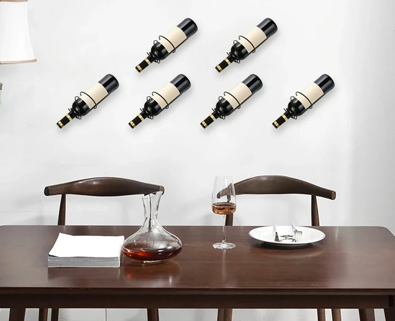 Paquete de 6 estantes para vin - Home Bar Stand reseña y precio