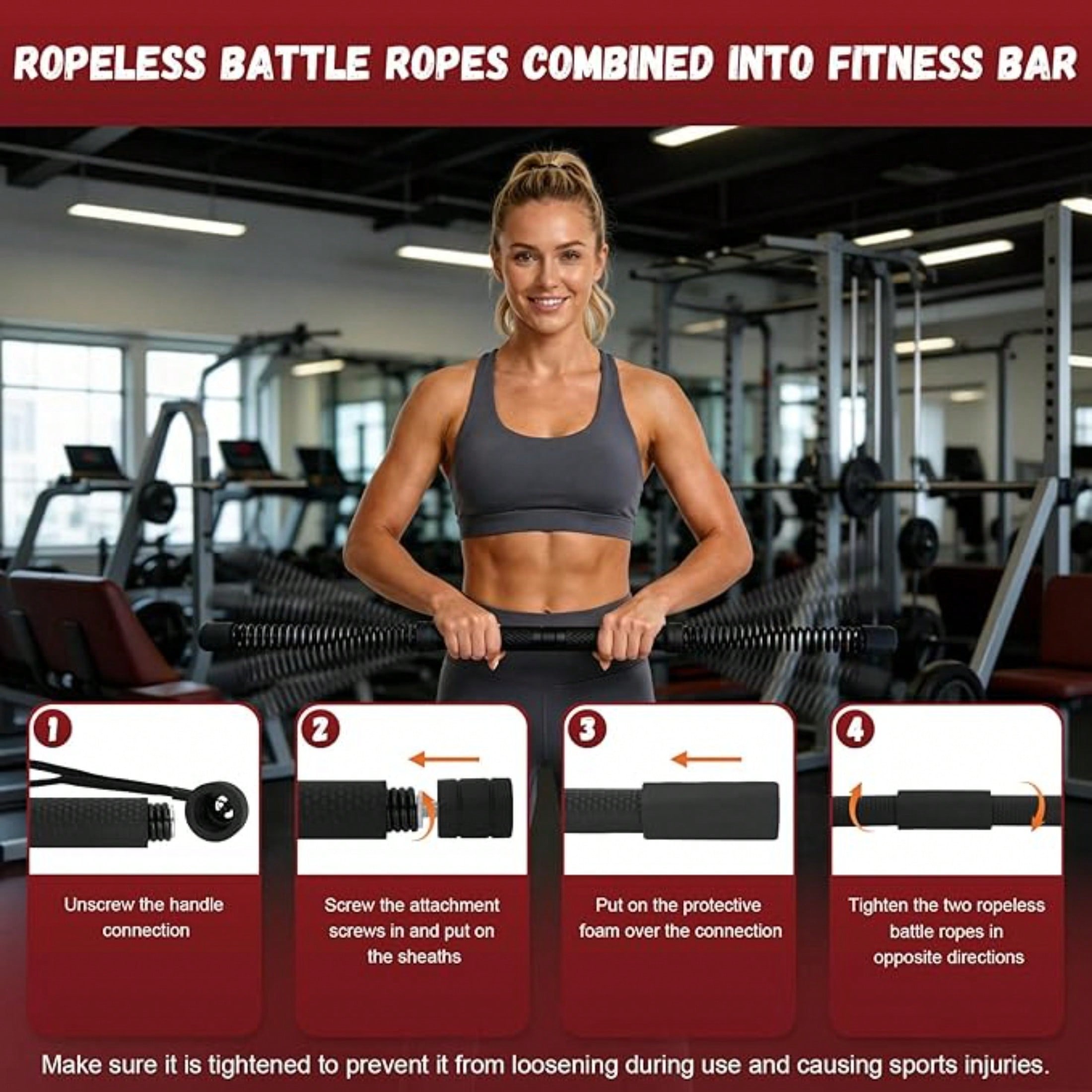 Barra de torsión inalámbrica 2 - Home Bar And Gym reseña y precio
